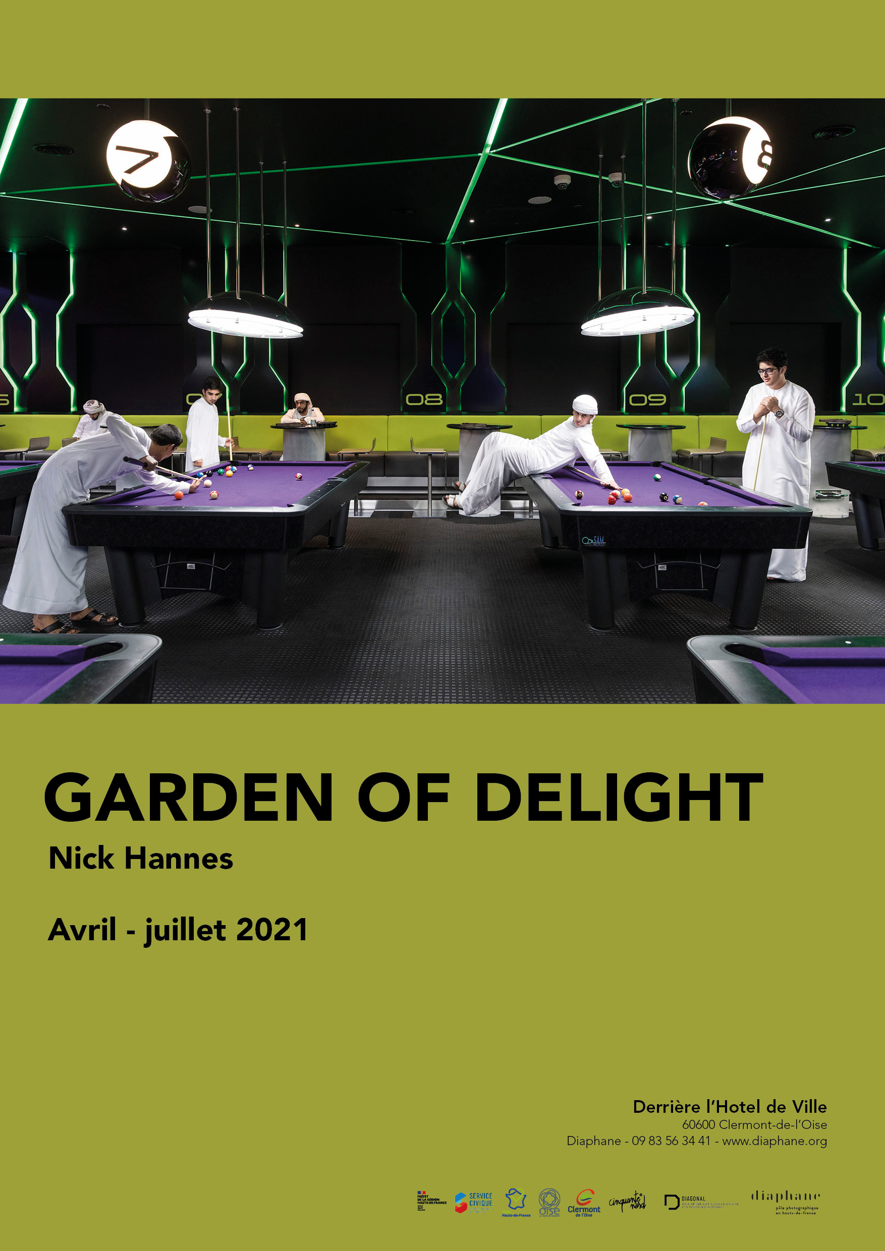 Exposition « Garden of delight »Nick Hannes